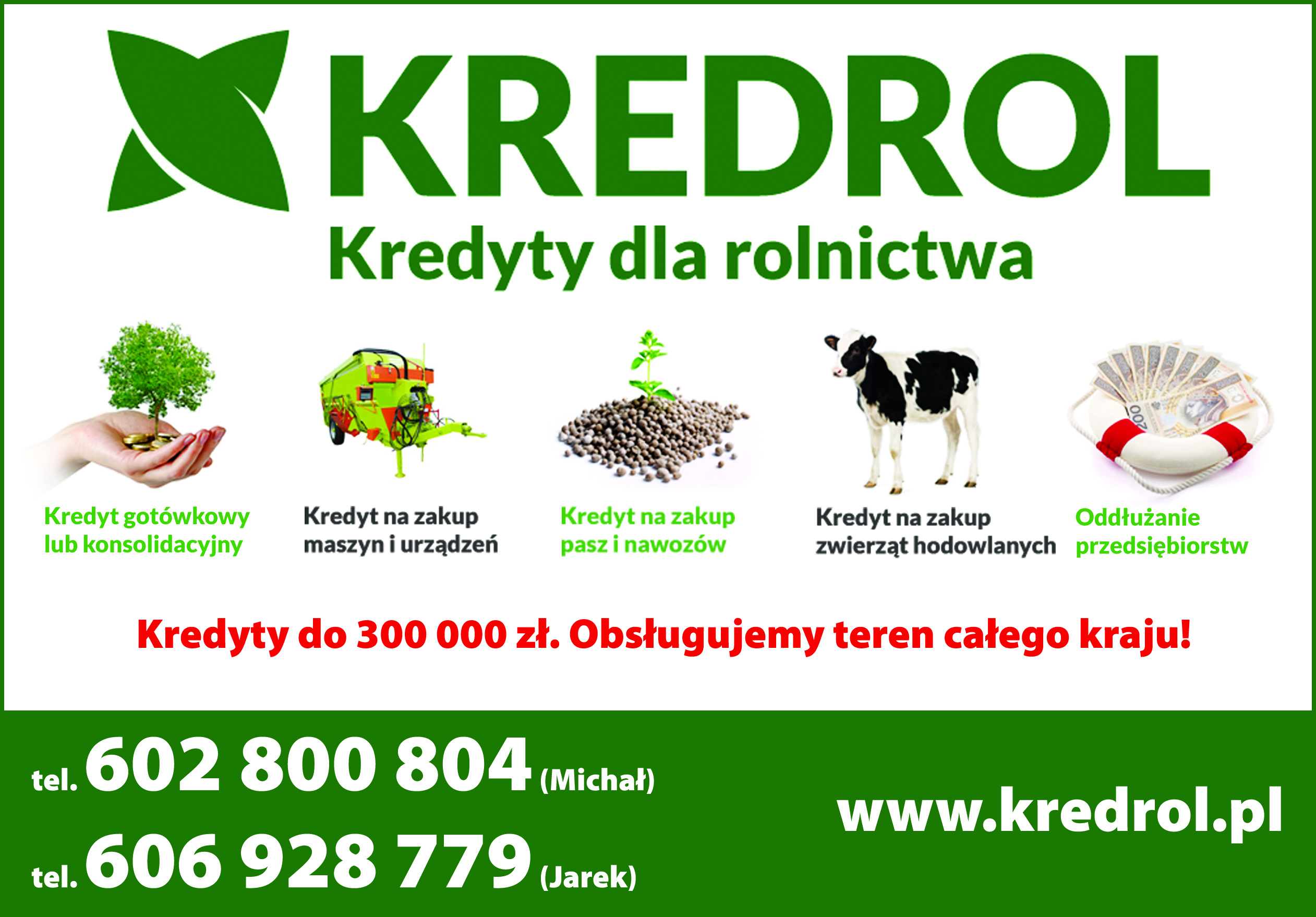 KREDROL.PL - kredyty dla Rolników