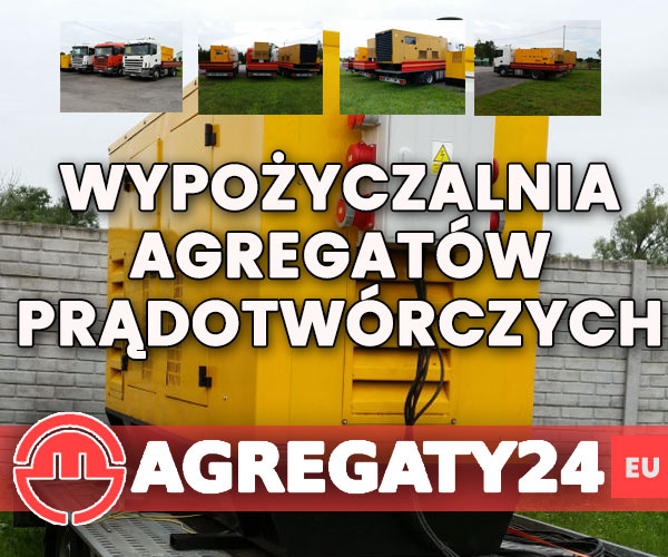 Wypożyczalnia agregatów prądotwórczych