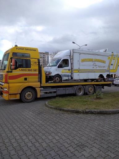 Transport Maszyn Samochodów Laweta Pomoc drogowa Komorniki