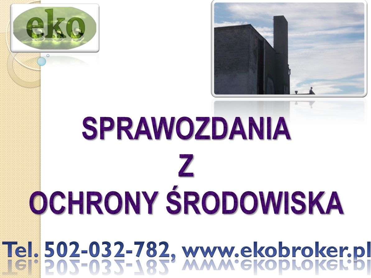 Sprawozdanie z odpadów do BDO, cena, tel. 504-746-203, raport, zestawienie. Obsługa firmy w BDO. Baza Danych o odpadach,