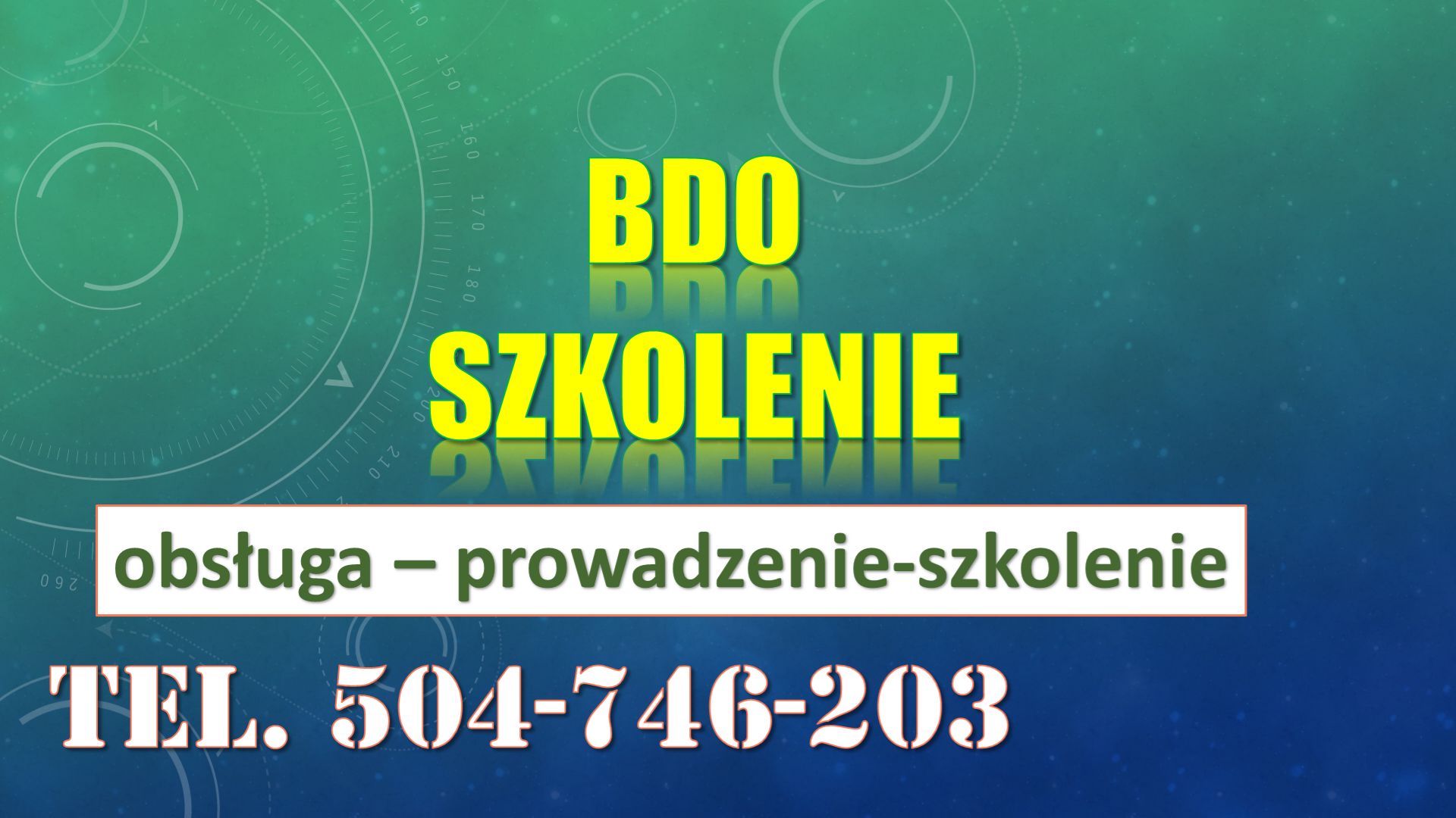 Raport za odpady, pomoc, Szkolenie Baza Danych o Odpadach, tel. 504-746-203, 