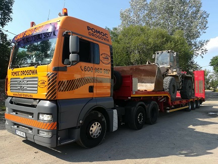 Transport maszyn rolniczych Poznan 