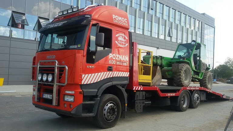 Transport maszyn rolniczych Poznan 