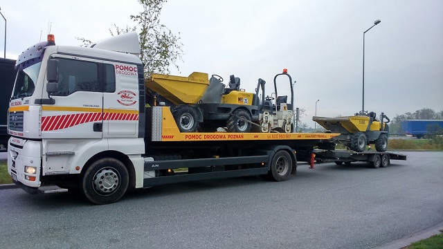 Transport Koparek / Maszyn Budowlanych Poznań